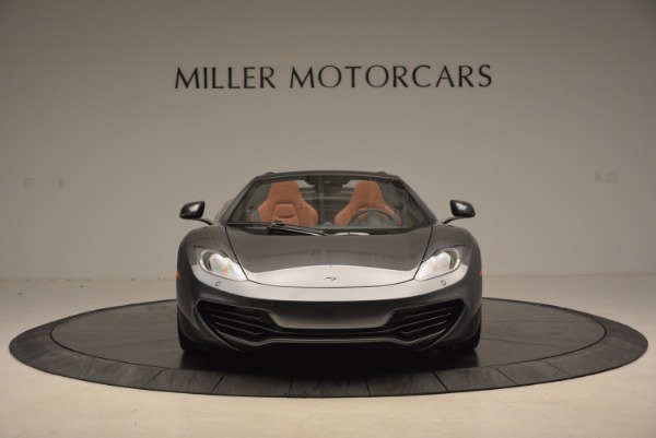 Used 2014 McLaren MP4-12C SPIDER Convertible for sale Sold at Pagani of Greenwich in Greenwich CT 06830 12