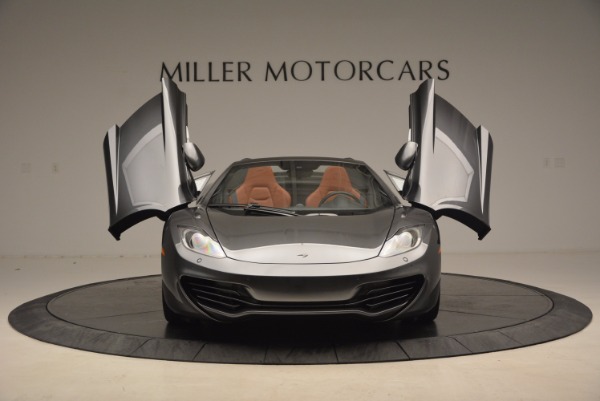 Used 2014 McLaren MP4-12C SPIDER Convertible for sale Sold at Pagani of Greenwich in Greenwich CT 06830 13