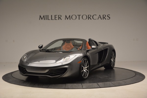 Used 2014 McLaren MP4-12C SPIDER Convertible for sale Sold at Pagani of Greenwich in Greenwich CT 06830 2