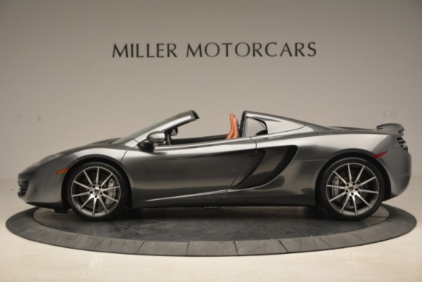 Used 2014 McLaren MP4-12C SPIDER Convertible for sale Sold at Pagani of Greenwich in Greenwich CT 06830 3