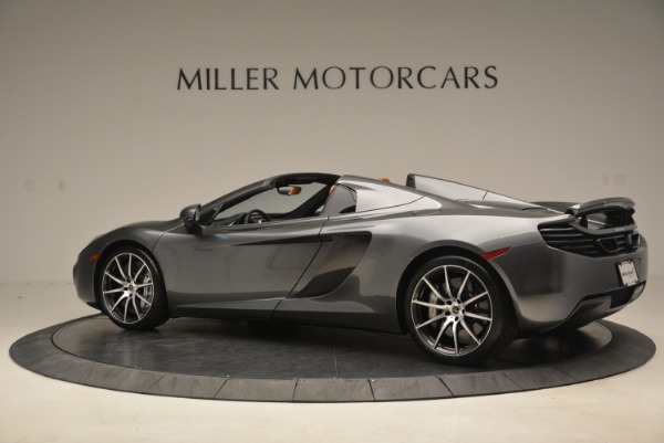 Used 2014 McLaren MP4-12C SPIDER Convertible for sale Sold at Pagani of Greenwich in Greenwich CT 06830 4