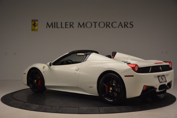 Used 2015 Ferrari 458 Spider for sale Sold at Pagani of Greenwich in Greenwich CT 06830 4