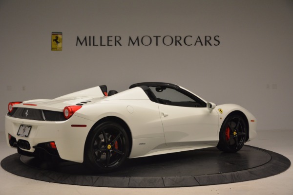 Used 2015 Ferrari 458 Spider for sale Sold at Pagani of Greenwich in Greenwich CT 06830 8