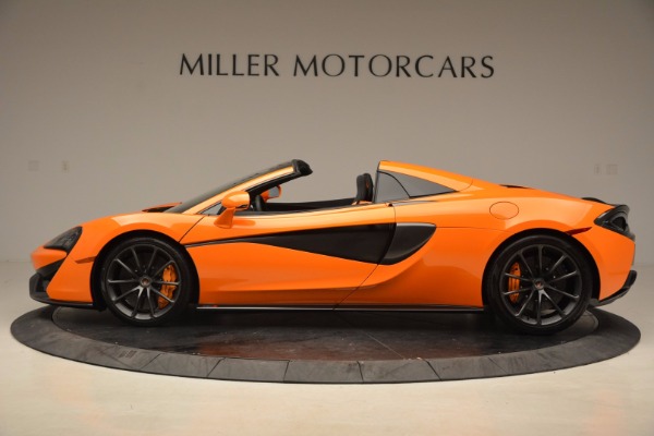 New 2018 McLaren 570S Spider for sale Sold at Pagani of Greenwich in Greenwich CT 06830 3