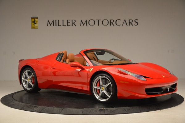Used 2012 Ferrari 458 Spider for sale Sold at Pagani of Greenwich in Greenwich CT 06830 10