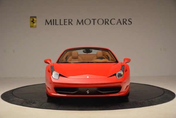 Used 2012 Ferrari 458 Spider for sale Sold at Pagani of Greenwich in Greenwich CT 06830 12