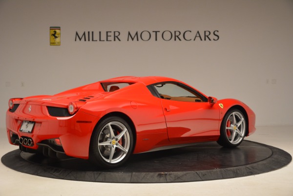 Used 2012 Ferrari 458 Spider for sale Sold at Pagani of Greenwich in Greenwich CT 06830 20