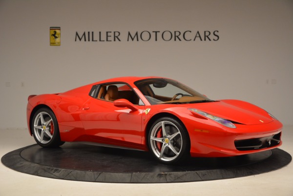 Used 2012 Ferrari 458 Spider for sale Sold at Pagani of Greenwich in Greenwich CT 06830 22