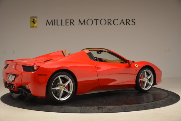 Used 2012 Ferrari 458 Spider for sale Sold at Pagani of Greenwich in Greenwich CT 06830 8