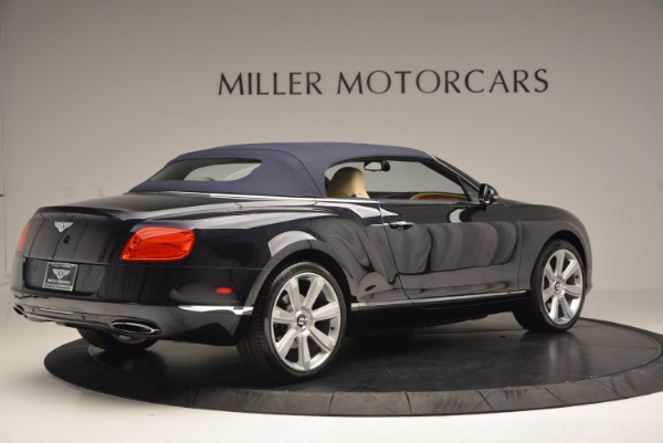 Used 2012 Bentley Continental GTC for sale Sold at Pagani of Greenwich in Greenwich CT 06830 21