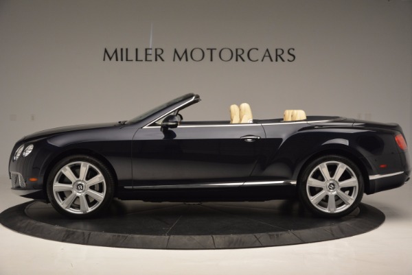 Used 2012 Bentley Continental GTC for sale Sold at Pagani of Greenwich in Greenwich CT 06830 3