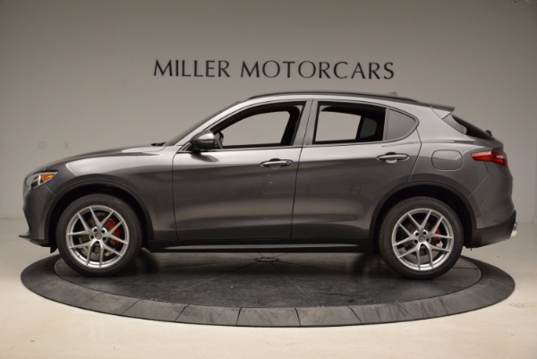 New 2018 Alfa Romeo Stelvio Ti Sport Q4 for sale Sold at Pagani of Greenwich in Greenwich CT 06830 3