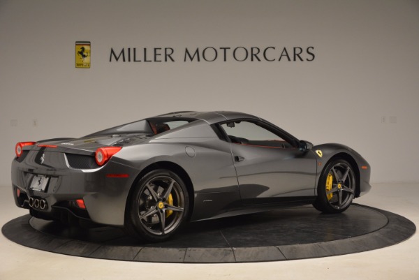 Used 2014 Ferrari 458 Spider for sale Sold at Pagani of Greenwich in Greenwich CT 06830 20