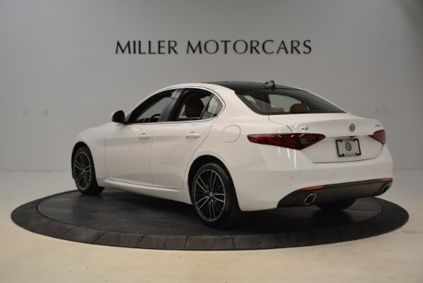 New 2018 Alfa Romeo Giulia Ti Lusso Q4 for sale Sold at Pagani of Greenwich in Greenwich CT 06830 5