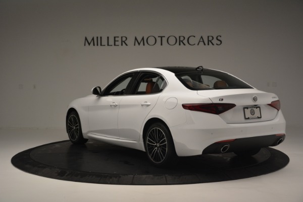 New 2018 Alfa Romeo Giulia Ti Lusso Q4 for sale Sold at Pagani of Greenwich in Greenwich CT 06830 5