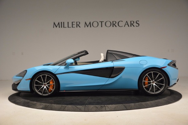 New 2018 McLaren 570S Spider for sale Sold at Pagani of Greenwich in Greenwich CT 06830 3