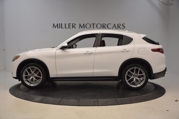 New 2018 Alfa Romeo Stelvio Ti Q4 for sale Sold at Pagani of Greenwich in Greenwich CT 06830 3