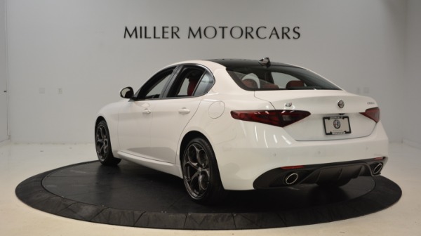 New 2018 Alfa Romeo Giulia Ti Sport Q4 for sale Sold at Pagani of Greenwich in Greenwich CT 06830 5