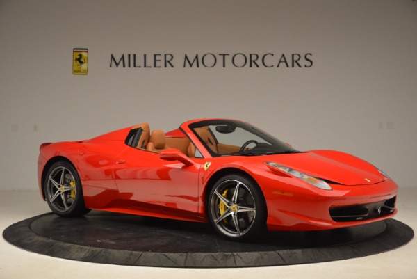 Used 2013 Ferrari 458 Spider for sale Sold at Pagani of Greenwich in Greenwich CT 06830 10