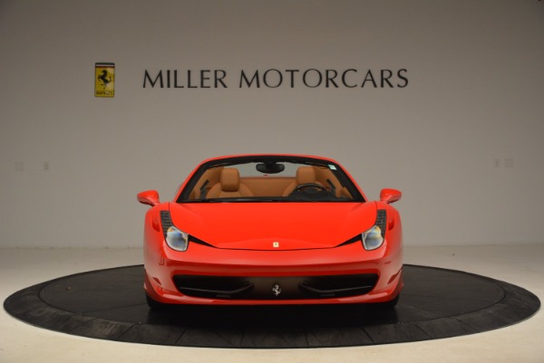 Used 2013 Ferrari 458 Spider for sale Sold at Pagani of Greenwich in Greenwich CT 06830 12