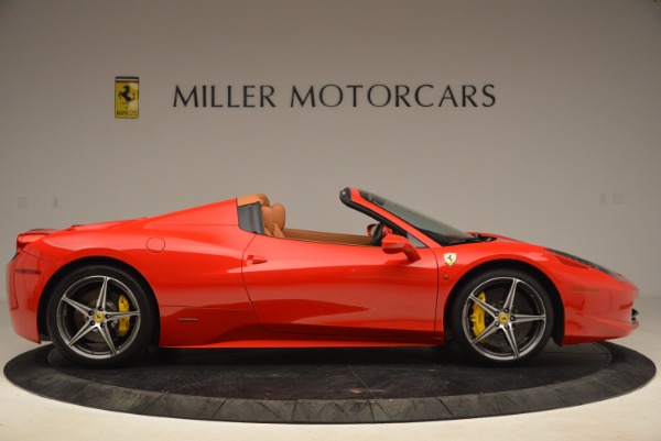 Used 2013 Ferrari 458 Spider for sale Sold at Pagani of Greenwich in Greenwich CT 06830 9