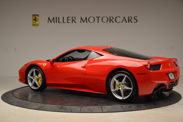 Used 2012 Ferrari 458 Italia for sale Sold at Pagani of Greenwich in Greenwich CT 06830 4
