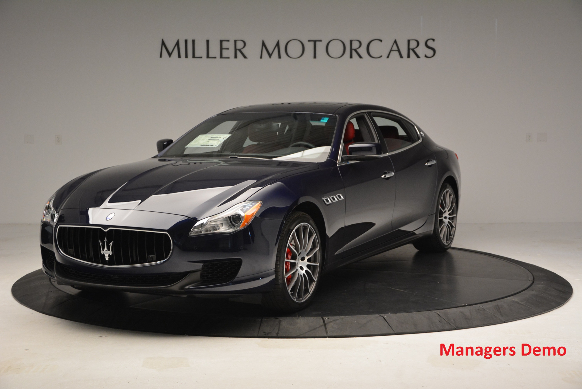 New 2016 Maserati Quattroporte S Q4 ******* DEALERS DEMO for sale Sold at Pagani of Greenwich in Greenwich CT 06830 1