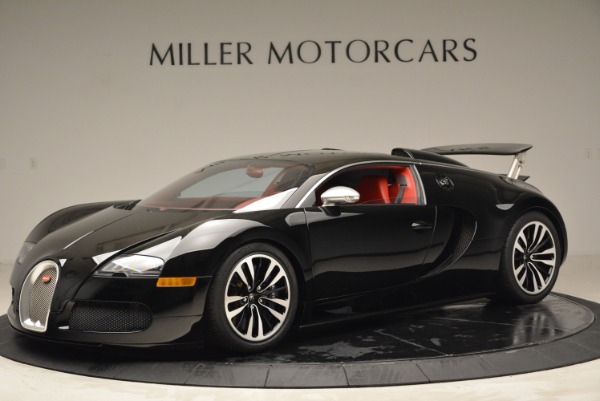 Used 2010 Bugatti Veyron 16.4 Sang Noir for sale Sold at Pagani of Greenwich in Greenwich CT 06830 3