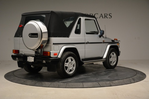 Used 1999 Mercedes-Benz G500 Cabriolet for sale Sold at Pagani of Greenwich in Greenwich CT 06830 17