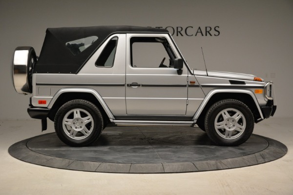 Used 1999 Mercedes Benz G500 Cabriolet for sale Sold at Pagani of Greenwich in Greenwich CT 06830 18