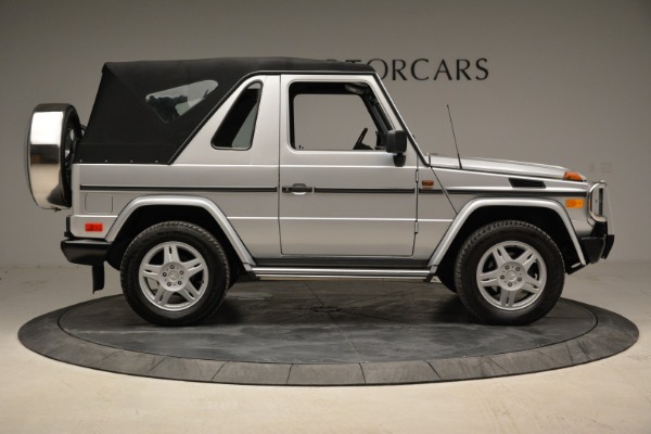 Used 1999 Mercedes-Benz G500 Cabriolet for sale Sold at Pagani of Greenwich in Greenwich CT 06830 18
