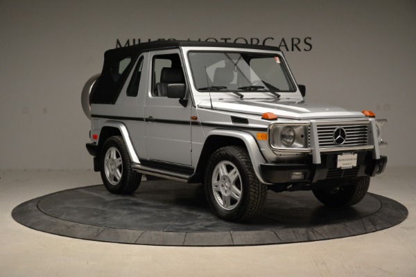 Used 1999 Mercedes-Benz G500 Cabriolet for sale Sold at Pagani of Greenwich in Greenwich CT 06830 19