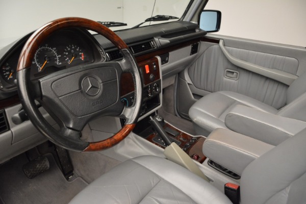 Used 1999 Mercedes Benz G500 Cabriolet for sale Sold at Pagani of Greenwich in Greenwich CT 06830 22