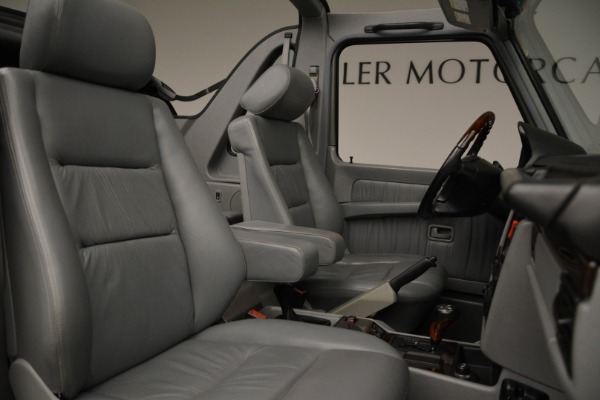 Used 1999 Mercedes-Benz G500 Cabriolet for sale Sold at Pagani of Greenwich in Greenwich CT 06830 28