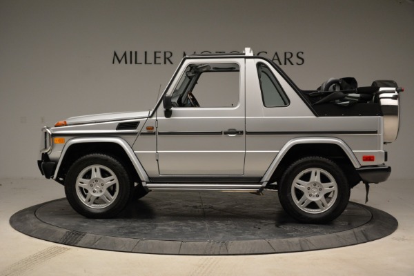 Used 1999 Mercedes Benz G500 Cabriolet for sale Sold at Pagani of Greenwich in Greenwich CT 06830 3