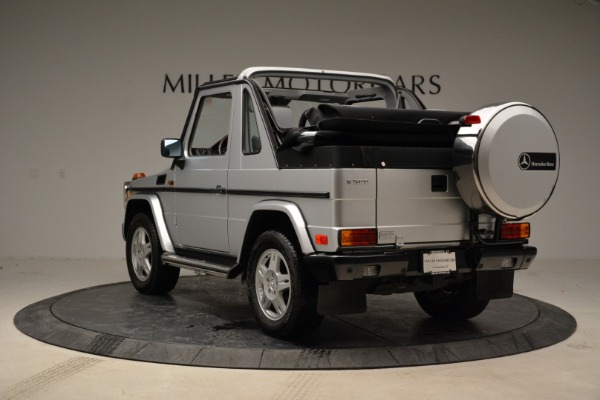 Used 1999 Mercedes-Benz G500 Cabriolet for sale Sold at Pagani of Greenwich in Greenwich CT 06830 5