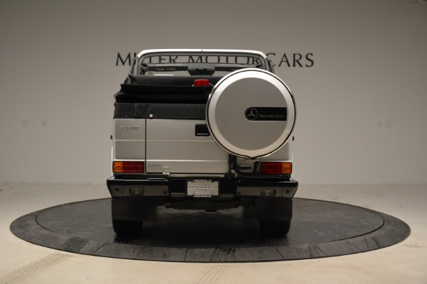 Used 1999 Mercedes-Benz G500 Cabriolet for sale Sold at Pagani of Greenwich in Greenwich CT 06830 6