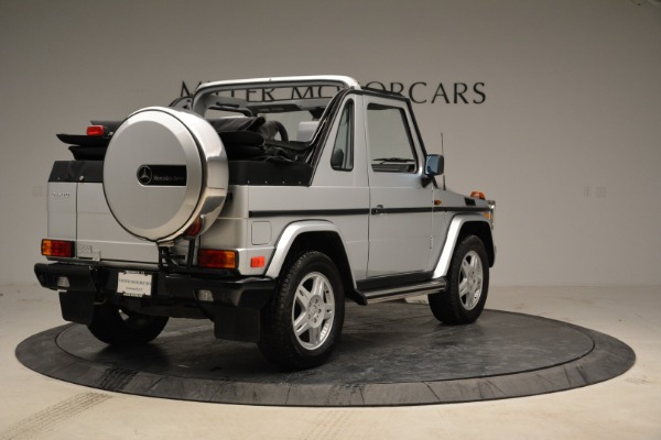 Used 1999 Mercedes-Benz G500 Cabriolet for sale Sold at Pagani of Greenwich in Greenwich CT 06830 7