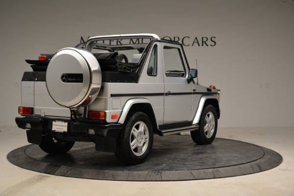 Used 1999 Mercedes Benz G500 Cabriolet for sale Sold at Pagani of Greenwich in Greenwich CT 06830 7