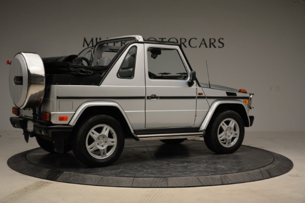 Used 1999 Mercedes Benz G500 Cabriolet for sale Sold at Pagani of Greenwich in Greenwich CT 06830 8