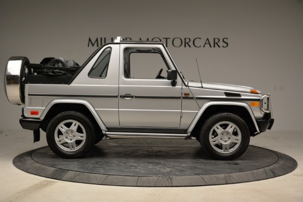 Used 1999 Mercedes Benz G500 Cabriolet for sale Sold at Pagani of Greenwich in Greenwich CT 06830 9