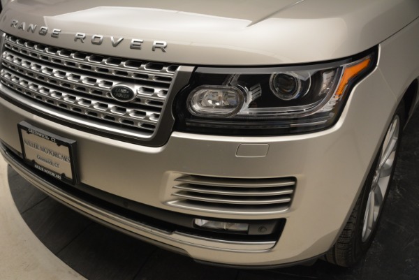 Used 2016 Land Rover Range Rover HSE for sale Sold at Pagani of Greenwich in Greenwich CT 06830 14