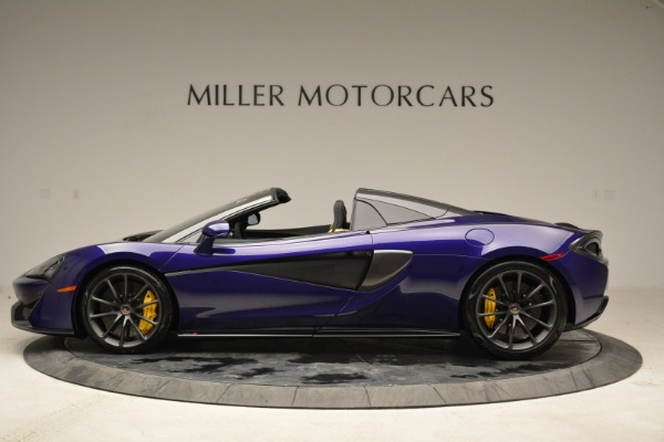 New 2018 McLaren 570S Spider for sale Sold at Pagani of Greenwich in Greenwich CT 06830 3