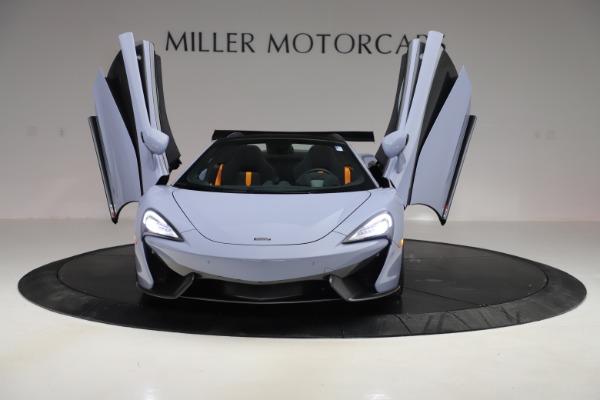 Used 2018 McLaren 570S Spider for sale Sold at Pagani of Greenwich in Greenwich CT 06830 17