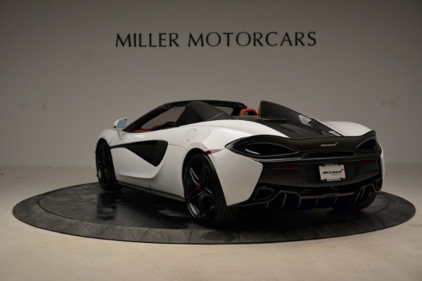 Used 2018 McLaren 570S Spider for sale Sold at Pagani of Greenwich in Greenwich CT 06830 5