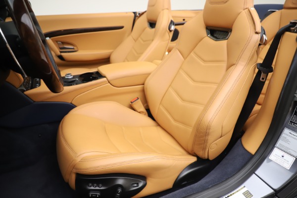 Used 2018 Maserati GranTurismo Sport Convertible for sale Sold at Pagani of Greenwich in Greenwich CT 06830 21