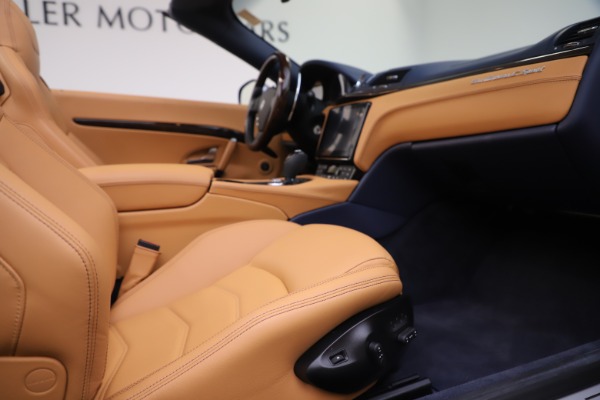 Used 2018 Maserati GranTurismo Sport Convertible for sale Sold at Pagani of Greenwich in Greenwich CT 06830 27