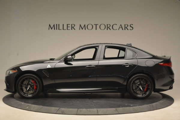 New 2018 Alfa Romeo Giulia Quadrifoglio for sale Sold at Pagani of Greenwich in Greenwich CT 06830 3