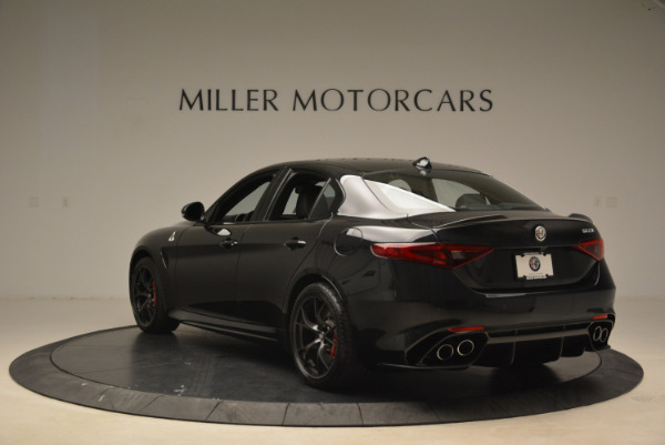 New 2018 Alfa Romeo Giulia Quadrifoglio for sale Sold at Pagani of Greenwich in Greenwich CT 06830 5