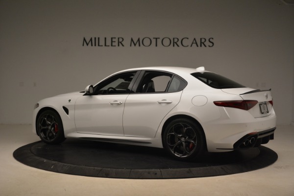 New 2018 Alfa Romeo Giulia Quadrifoglio for sale Sold at Pagani of Greenwich in Greenwich CT 06830 4